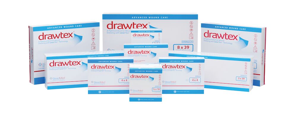 Drawtex® Hydroconductive Wound Dressing with LevaFiber™ Technology