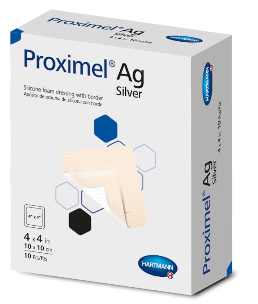 Proximel® Silicone Foam w/ Silver (Ag) Dressings