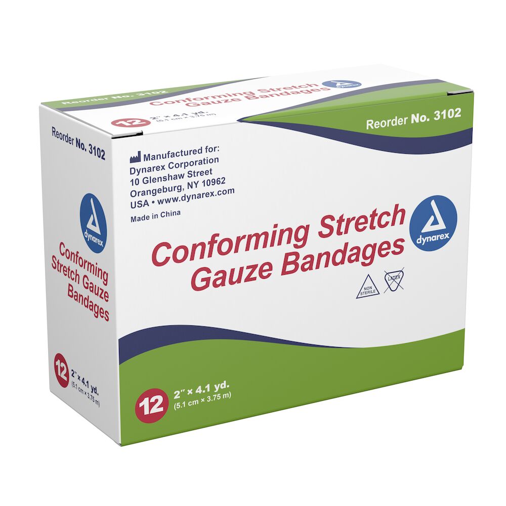 Stretch Gauze Bandages - Non Sterile