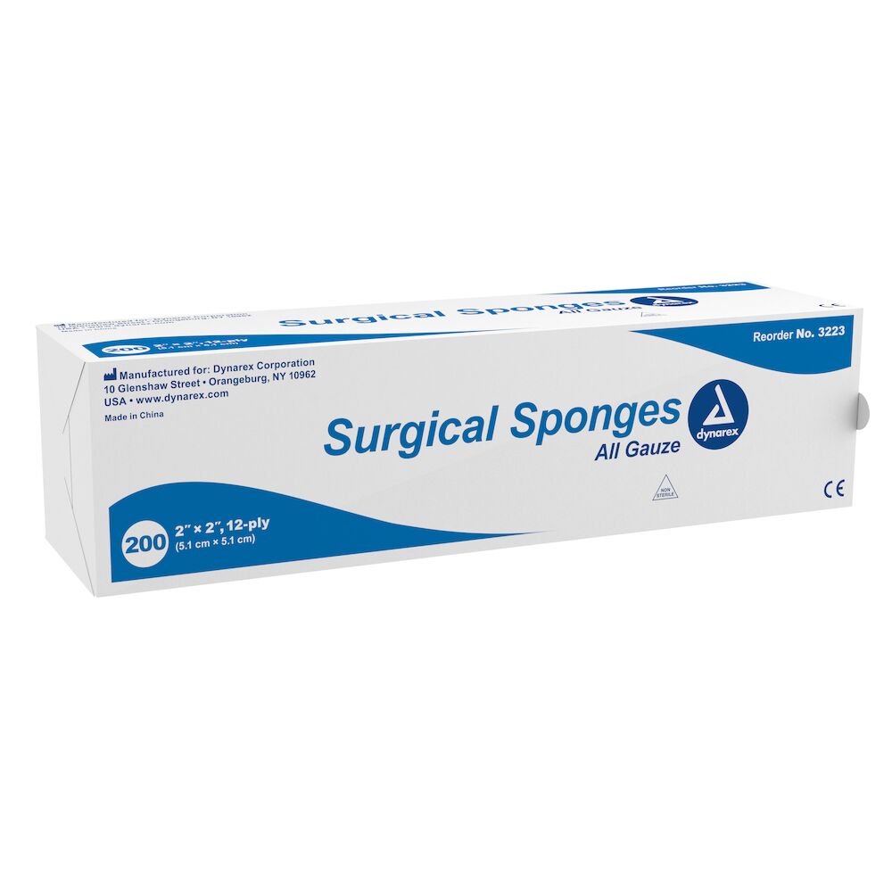 Surgical Gauze Sponges - Non-Sterile