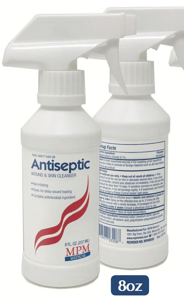MPM Antiseptic Wound & Skin Cleanser